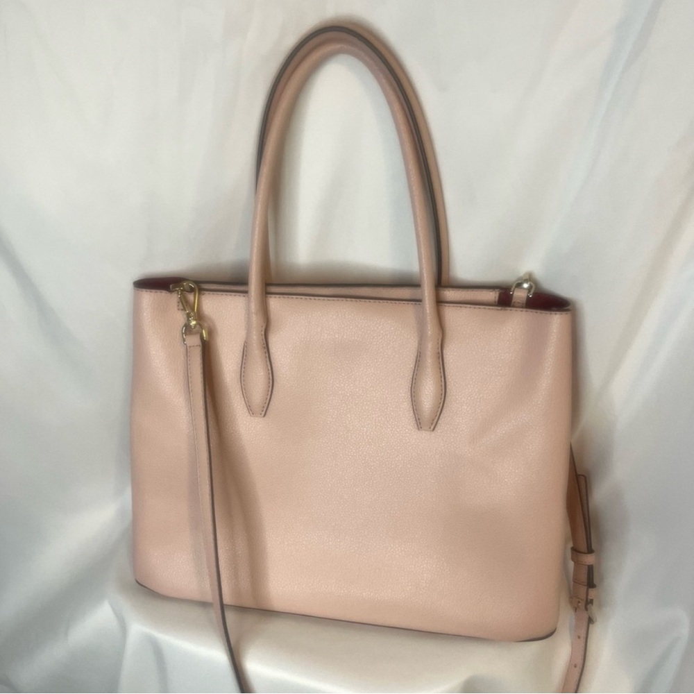 Kate Spade Pink Leather Tote Bag - Picture 2 of 7